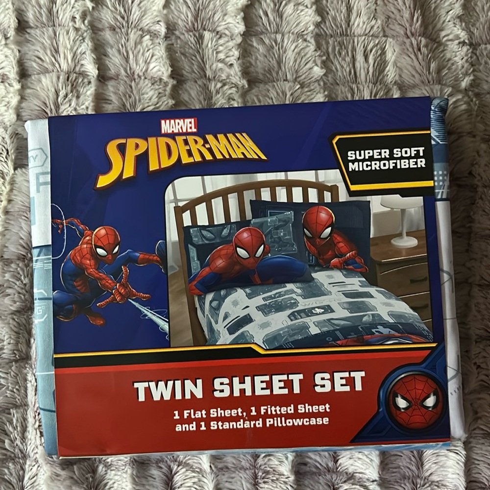 Marvel Spider man twin sheet Set